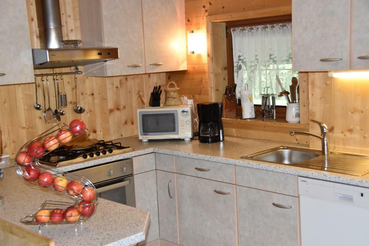 Ferienhaus-Gruenfelder Luson Exteriör bild